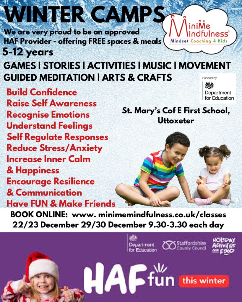 Winter HAF Camps MiniMeMindfulness